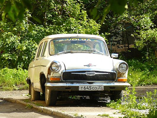 просто ретро-автомобили (фотографии, сделанные на вологодчине) | Волга